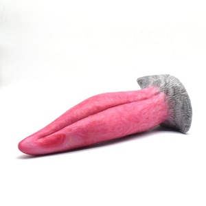 Vibrador de Líquido de Silicona de Color con Control Remoto FAAK Magic Tongue, Vibrador XL para Mujeres, Estimulador del Punto G - Product Image 4