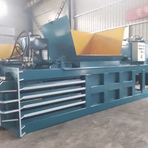 Presse à carton carrée entièrement automatique Longmiao pour déchets de papier, haute productivité, origine Shandong, dimensions 9500x2000x1600mm - Product Image 2