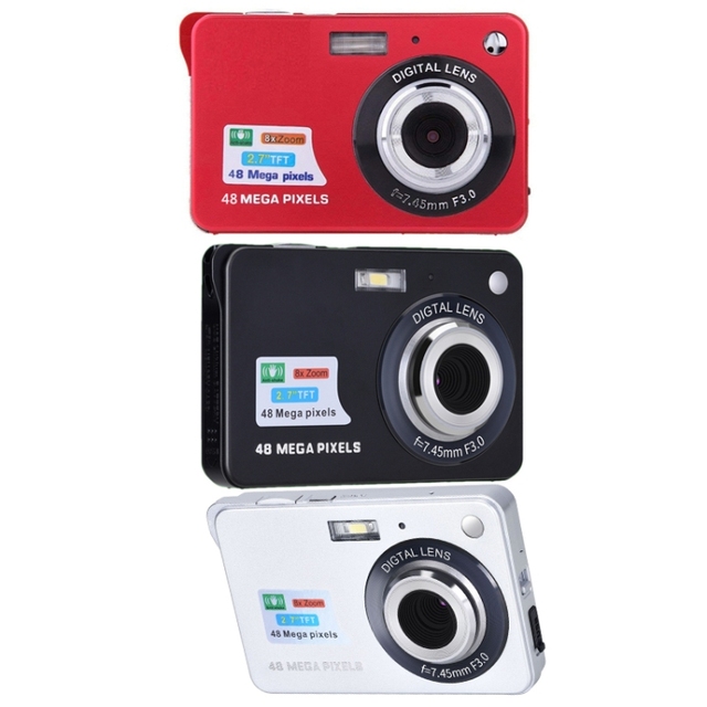 High Quality K09 48 Million Pixel CCD HD Digital Camera Retro Self-Portrait Video Camera