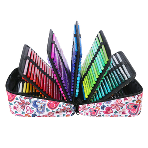 Juego de Lápices de Colores X415 Personalizado de 72/120/180 Colores con Estuche de Nailon con Cierre para Materiales de Arte - Product Image 3
