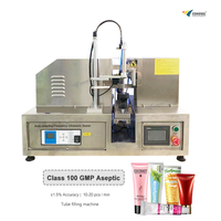 Machine automatique de remplissage et de scellage de tubes en plastique à piston, machine de remplissage de mastic silicone, remplisseuse de cartouches