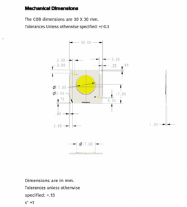 Polymatech Standard Cob Series FL18COB3030 Blanc doux 70 CRI LED Luminaire conçu pour les magasins de détail et les boutiques de mode - Product Image 6