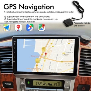 วิทยุติดรถยนต์ระบบ Android 13 พร้อมหน้าจอ AI Voice สำหรับ Toyota Alphard ปี 2005 2006 เครื่องเสียงสเตอริโอ GPS Wireless CarPlay ระบบนำทาง มัลติมีเดีย เครื่องเล่นวิดีโอ - Product Image 6