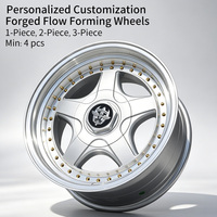 Jantes FLowtone 5x120 17 pouces, jantes 5x112 à profil profond, jantes en alliage léger pour Porsche Macan Audi A3