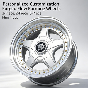 Rines FLowtone 5x120 de 17 Pulgadas, Rines 5x112 de Perfil Bajo, Rines Ligeros de Aleación para Autos, Rines para Porsche Macan, Audi A3 - Product Image 2