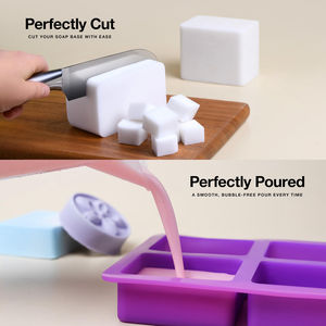 ฐานสบู่นมแพะละลายละลาย5LB แชมพู FSC บรรจุเป็นกลุ่มแบบกำหนดเอง - Product Image 5