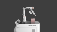 Machine de soudage laser Cobot |   Bras de soudage robotisé compact et collaboratif pour l'automatisation des petites ateliers