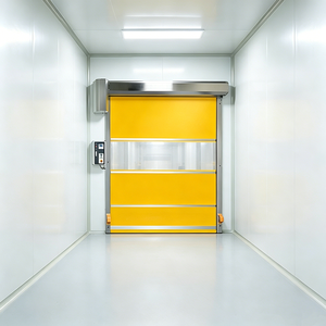 Pintu Gulung Cepat dengan Sensor Radar, Desain Modern, Fitur Tahan Air, Penggunaan Interior, Material PVC, Permukaan Finishing - Product Image 1