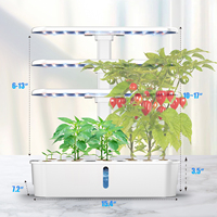 IGS-61 12 Pods Smart Kit de culture hydroponique d'intérieur LED Système hydroponique domestique pour la culture des plantes