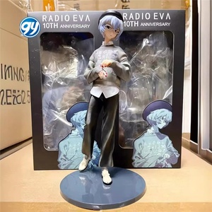 ชุดสาวสวย EVA ผมสั้นมีฮู้ด <span class=keywords><strong>Rei</strong></span> <span class=keywords><strong>Ayanami</strong></span> ผมสีฟ้าเทาแบบลำลองโมเดลอะนิเมะสะสม - Product Image 4