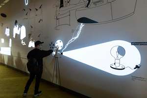 Attrezzatura Olografica per Arte Educativa, Videoproiettore per Bambini, Giochi Musicali, Parete Magica Interattiva con Proiezione - Product Image 3