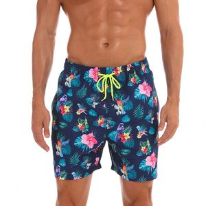 Wholesale Custom Design Full Printed Plus Size <b>Men</b> Summer Beachwear Gym Swimwear Bottom <b>Trunks</b> Swim Surf Board Shorts - Product Image 3