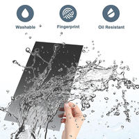 Filtre d'écran d'ordinateur portable anti-lumière bleue amovible en PET 3 couches, imperméable, mat, anti-reflet, HD, transparent, bloquant la lumière bleue