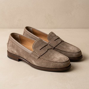<strong>Tasseled</strong> <strong>Suede</strong> <strong>Loafers</strong> <strong>Men</strong> Decorative Moccasin Shoes Elegant Casual Luxury Driving Footwear with Heritage Detail - Product Image 1