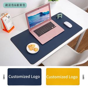 X919 Factory Custom Size Print Non Slip Pvc Pu Leather Desk Pad <b>Gaming</b> Protector Office Table Mat Mouse Pad - Product Image 2