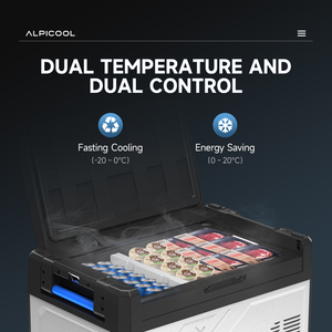Réfrigérateur de camping Alpicool ST30 12V/24V DC Compresseur Réfrigérateur de voiture Réfrigérateur de voiture et de maison à double usage Congélateur Mini réfrigérateur portable Boîtier métallique - Product Image 6