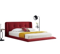 Tête de lit haut de gamme pour chambre à coucher, édredons, hôtel, séjour, cadre de lit flottant doux, cadre de lit moderne, taille king, queen, taille complète