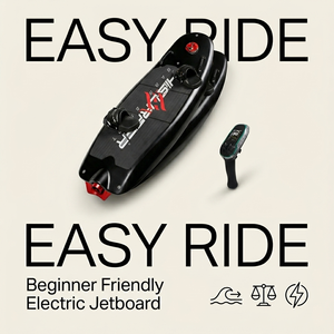 Nouvelle conception de planche de surf électrique sans fil à télécommande EPP, 72V, portée de 55 km, puissance de 12 kW, respectueuse de l'environnement, étanche, planche à jet océanique - Product Image 1