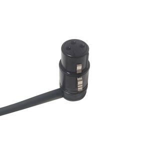 Conectores XLR de perfil bajo más limpios conector XLR de cuerpo corto con espacio bajo de perfil bajo para micrófonos de cámara, mezclador - Product Image 6