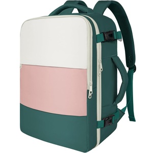 Sac à dos <span class=keywords><strong>de</strong></span> voyage pour <span class=keywords><strong>femme</strong></span>, sac pour ordinateur portable 15,6 pouces avec pochette à chaussures, port USB et compartiment humide - Product Image 2