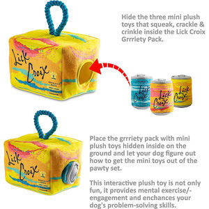 Jouets pour chiens en peluche durables en gros d'usine, jouets à mâcher mignons pour petits et moyens animaux de compagnie, fabriqués en nylon durable - Product Image 5