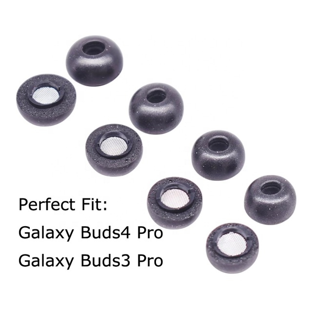 For Samsung Galaxy Buds4 Pro SM-R640 Memory Foam Eartip for Samsung Galaxy Buds3 Pro SM-R630 Slow Rebound Foam Ear Tips