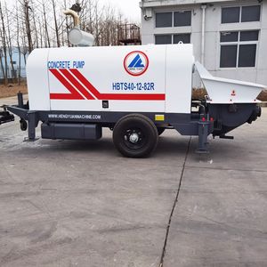 Pompa beton kecil Mini mesin pompa beton otomatis portabel Diesel Harga untuk dijual Afrika - Product Image 6