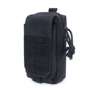 Pochette EDC tactique en nylon avec motif de boîte Pochettes utilitaires Molle Sac de taille pour Smartphone Support de téléphone Outil Holster Pocket - Product Image 1