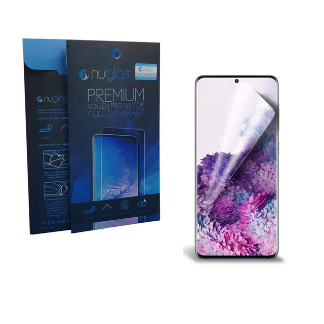 Nuglas S20 TPU screen protector for Samsung S20 clear film