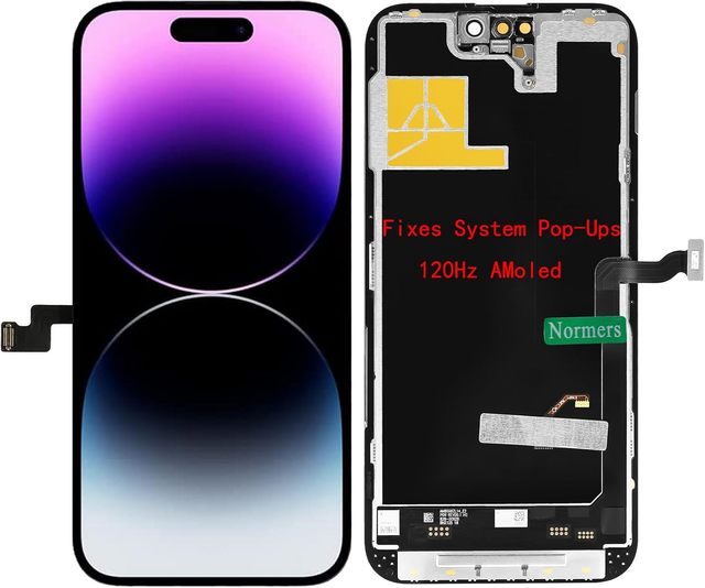 For iPhone 14 Pro Max Incell LCD Screen Replacement 6.7" Support Display Assembly with Proximity Sensor Flex Cable Touch Screen