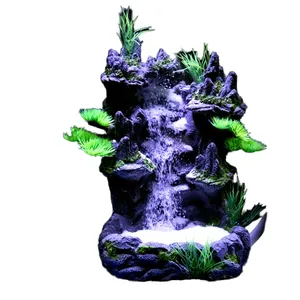 Ornamento de Resina para Aquário em Forma de Caverna Grande Decoração Acessórios para Aquário de Sala de Estar - Product Image 1
