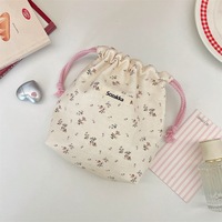 Tas Bunga Terlaris Ukuran Kustom Cocok untuk Kantong Tas Penyimpanan Poliester Tali Serut Kecil Tas Penyimpanan Perhiasan