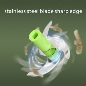 Petit hachoir <span class=keywords><strong>manuel</strong></span> pour la cuisine, hachoir <span class=keywords><strong>à</strong></span> ail en plastique et en acier, coupe-légumes, fabricant de boulettes, outils pour fruits et légumes - Product Image 3