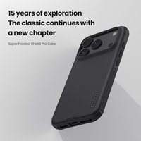 Étui de téléphone antichoc Nillkin pour iPhone 18 Pro / 18 Pro Max, coque de protection hybride TPU+PC antidérapante