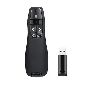 2.4G R400 presentatore Wireless AAA tipo di batteria rossa puntatore Laser penna USB e USB C ricevitore per Powerpoint PPT