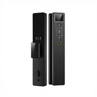 Cerradura Inteligente Tuya con Huella Dactilar, Contraseña Digital, Entrada sin Llave, Tarjeta de Memoria, Control por Aplicación, para Puertas de Madera, Aluminio y Latón