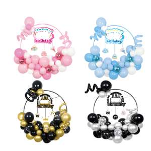 إكسبون مخصصة مطبوعة بالونات اللاتكس بيع بالجملة حزب قوس الطوق مع بطاقات الأمنيات-الاطفال/الكبار زينة الأحداث غلوبوس - Product Image 1