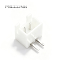 Connecteur PSCCONN XH 2,50 mm de pas, 2 broches, double compatibilité fil-à-carte et fil-à-fil, compatible carte-à-carte et JST