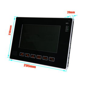 HD <strong>Wired</strong> <strong>Video</strong> Doorbell With Seven Inch Night Vision Rainproof Camera Access Control System <strong>Intercom</strong> Door Phone - Product Image 2
