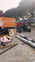 Foreuse rotative sur chenilles Hongwuhuan HC726 pour petits travaux miniers, perforation de trous de tir, moteur diesel, prix de vente