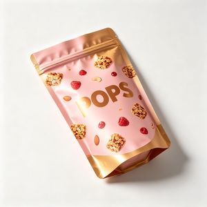 Custom Glossy Printed Heat Seal Stand up Pouch Moisture-Proof for PE Laminated <b>Nuts</b> Bag for Food Storage - Product Image 3
