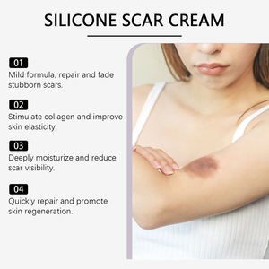 Crema de Silicona para Cicatrices 50g, Marca Privada OEM, Grado Médico, Aplana y Desvanece Cicatrices Queloides, Quemaduras y Quirúrgicas - Product Image 6