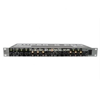 Système audio crossover professionnel RIY CX3400 pour karaoké, processeur de crossover audio, métal, portable