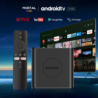 Reproductor Multimedia de Streaming IPTV OTT Mortal T1 Pro RK3528 Android 14 8K, 2GB+16GB, WiFi Dual, Smart TV, con Certificación NF y Google