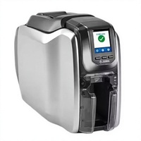 Imprimante de cartes plastiques recto-verso ZC300 300 dpi avec interface USB en stock et garantie de 2 ans pour cartes d'employé et de sécurité sociale