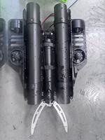 Nouveau robot sous-marin de sauvetage et de récupération avec pince, sondeur de poissons, vision nocturne infrarouge ultra-claire, en plastique, étanche IP68