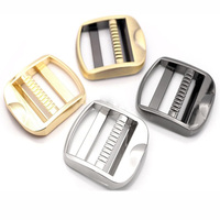 Serrure d'échelle en métal solide Tri-Glide Tension Lock Boucle en métal Boucles coulissantes Sangle de sac à dos réglable