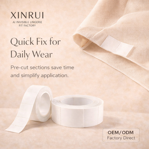 Ruban Adhésif Corporel Transparent en Soie/Coton Confortable pour Vêtements, Idéal pour les Hauts Décolletés et les Colliers de Chemisiers pour Femmes - Vente en Gros - Product Image 4