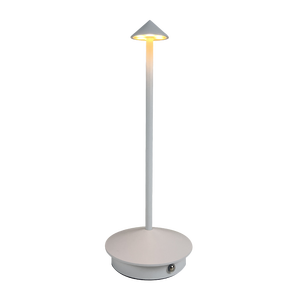 Lampe <span class=keywords><strong>de</strong></span> bureau LED nordique à 3 niveaux en aluminium sans fil avec fonction veilleuse Ins. - Product Image 1