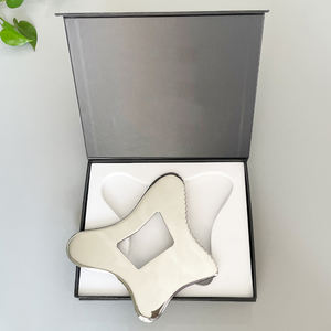 Alat terapi tubuh baja tahan karat alat pijat Gua Sha IASTM pemijat fisik otot Fascia Scraping tisu lembut serokan - Product Image 1